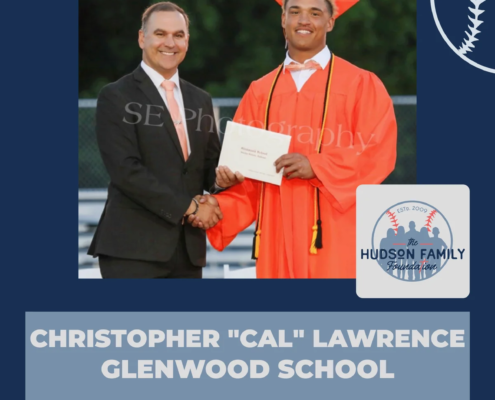 Cal Lawrence, 2026 Hudson Family Foundation scholarship recipient