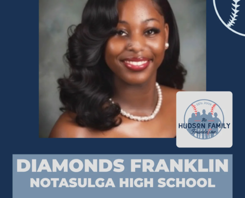 Diamonds Franklin, 2026 Hudson Family Foundation scholarship recipient