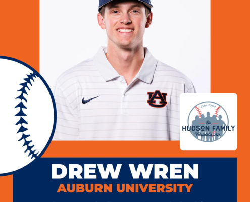 Drew Wren, 2026 Hudson Family Foundation scholarship recipient