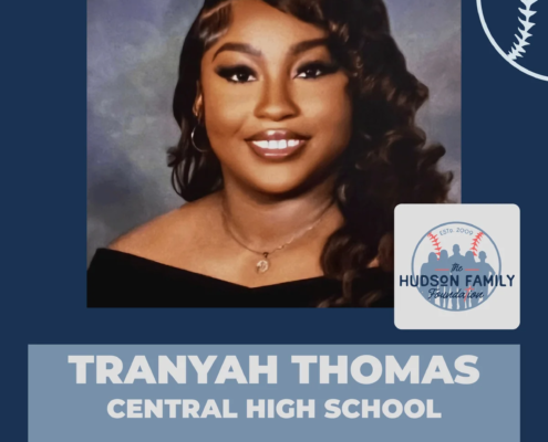 TraNyah Thomas, 2026 Hudson Family Foundation scholarship recipient